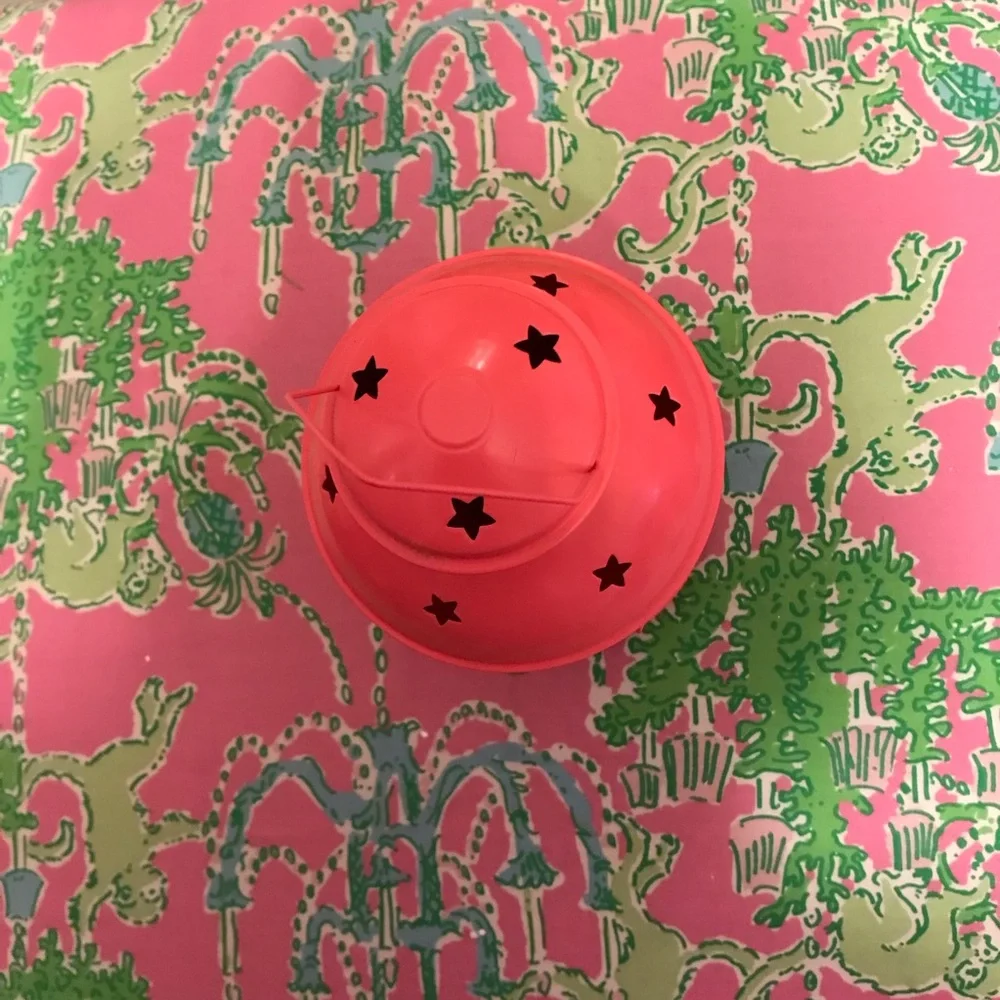 IKEA Pink Lantern with Star Accent